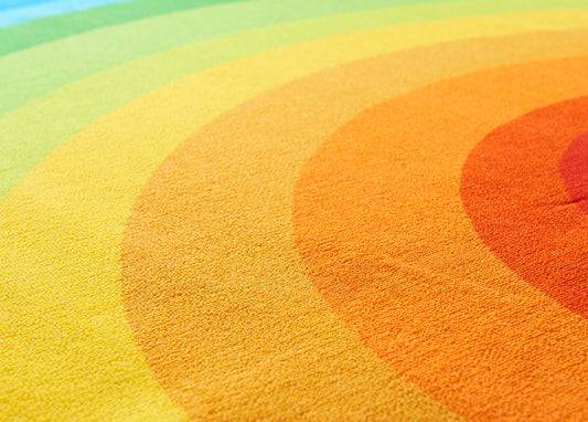 Masterkidz 彩虹圓形地毯 Round Rainbow Classroom Rug