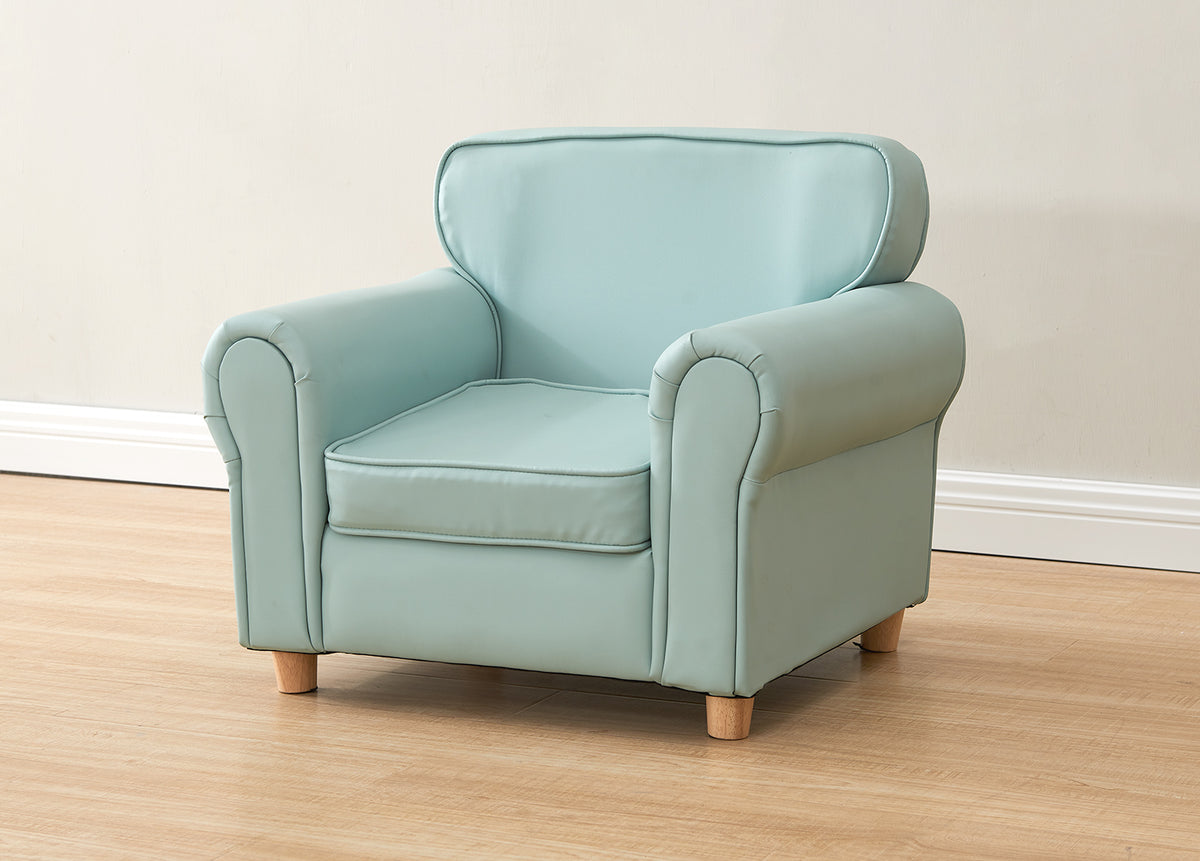 Masterkidz 粉藍扶手兒童沙發 Baby Blue Kids' Armrest Sofa