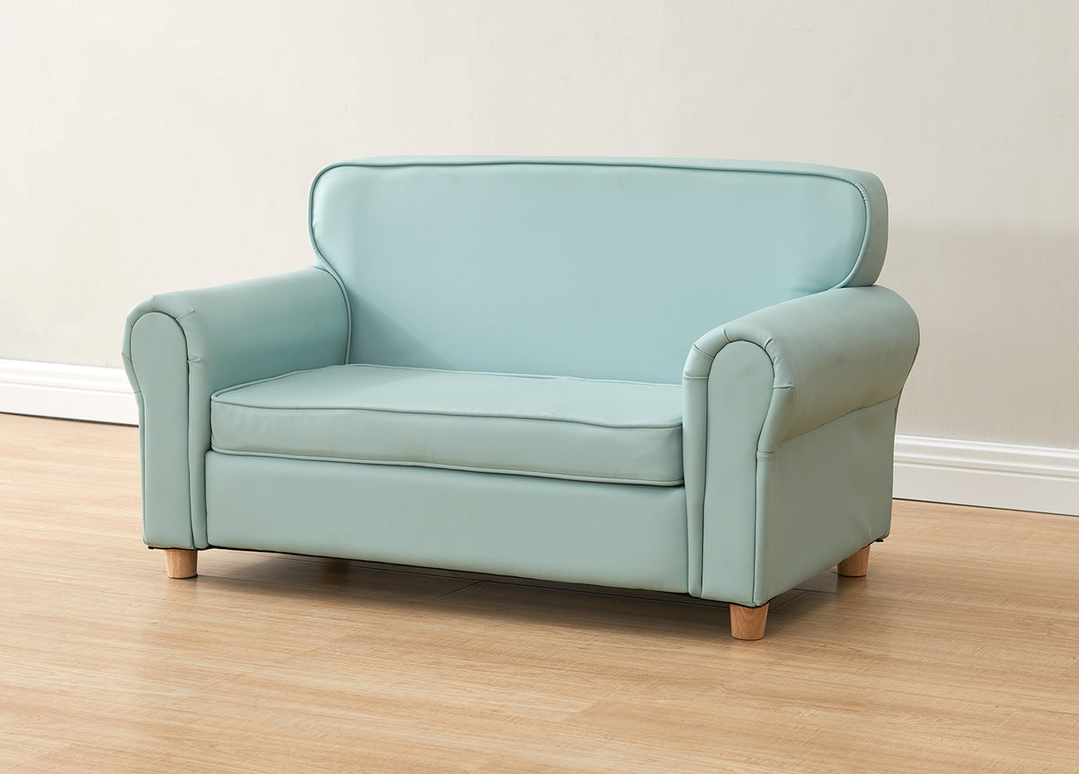 Masterkidz 粉藍扶手兒童沙發 Baby Blue Kids' Armrest Sofa