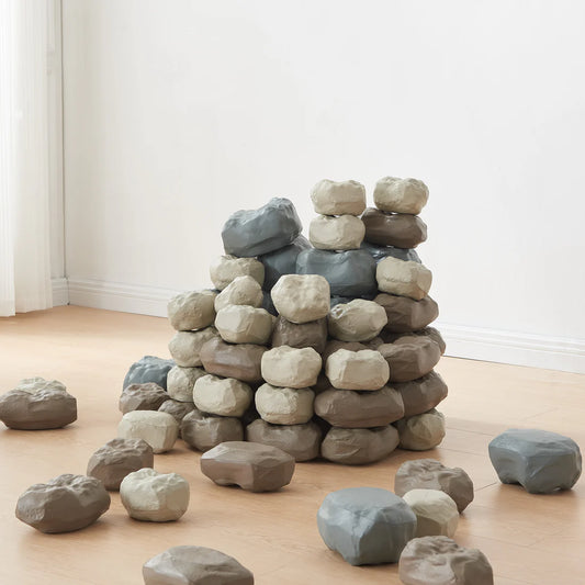 Masterkidz 安全仿真輕量泡沫岩石 Soft Foam Building Rocks Set
