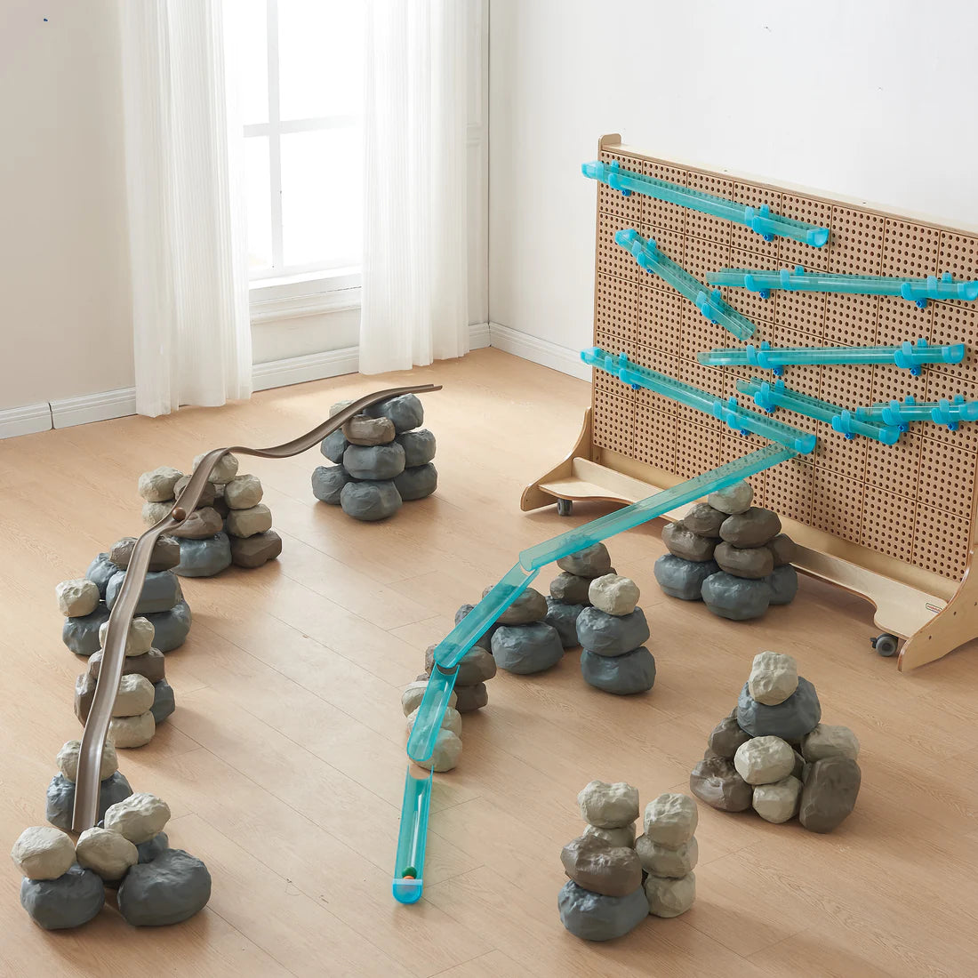 Masterkidz 安全仿真輕量泡沫岩石 Soft Foam Building Rocks Set