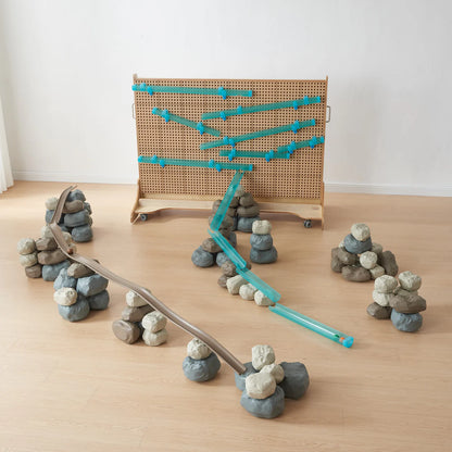 Masterkidz 安全仿真輕量泡沫岩石 Soft Foam Building Rocks Set