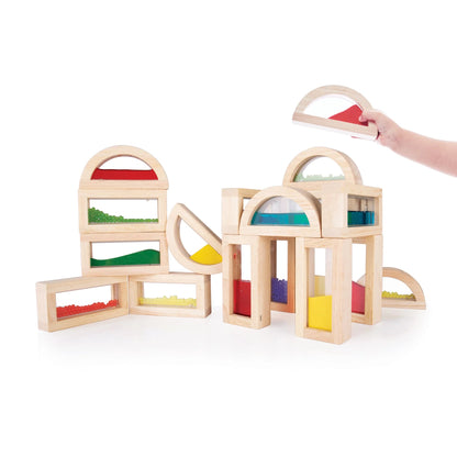 Guidecraft 感官彩虹積木 Sensory Rainbow Blocks