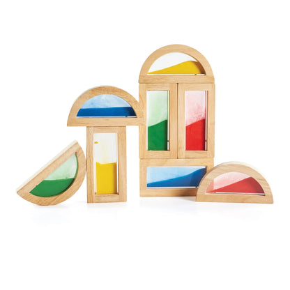 Guidecraft 感官彩虹積木 Rainbow Blocks - Sand