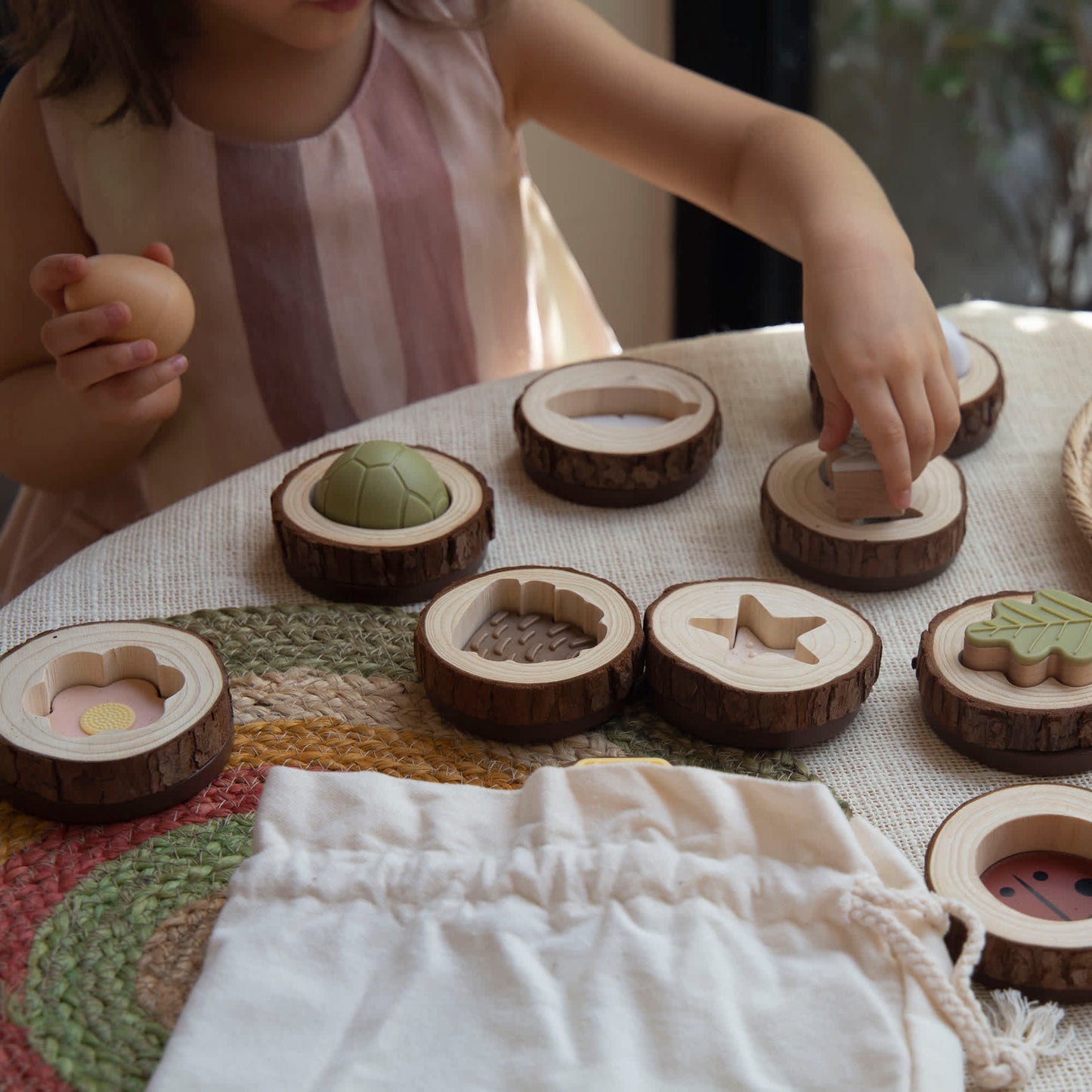 Guidecraft 自然觸感記憶配對組 Nature Feel and Find