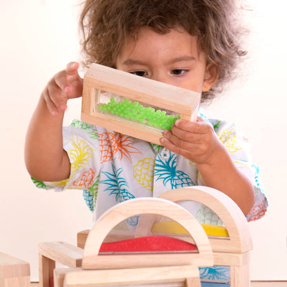 Guidecraft 感官彩虹積木 Sensory Rainbow Blocks