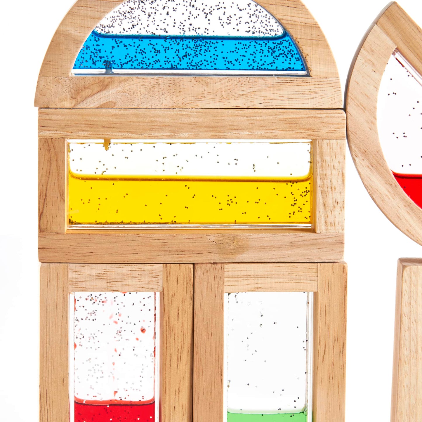 Guidecraft 彩虹流水積木 Rainbow Blocks - Shimmering Water