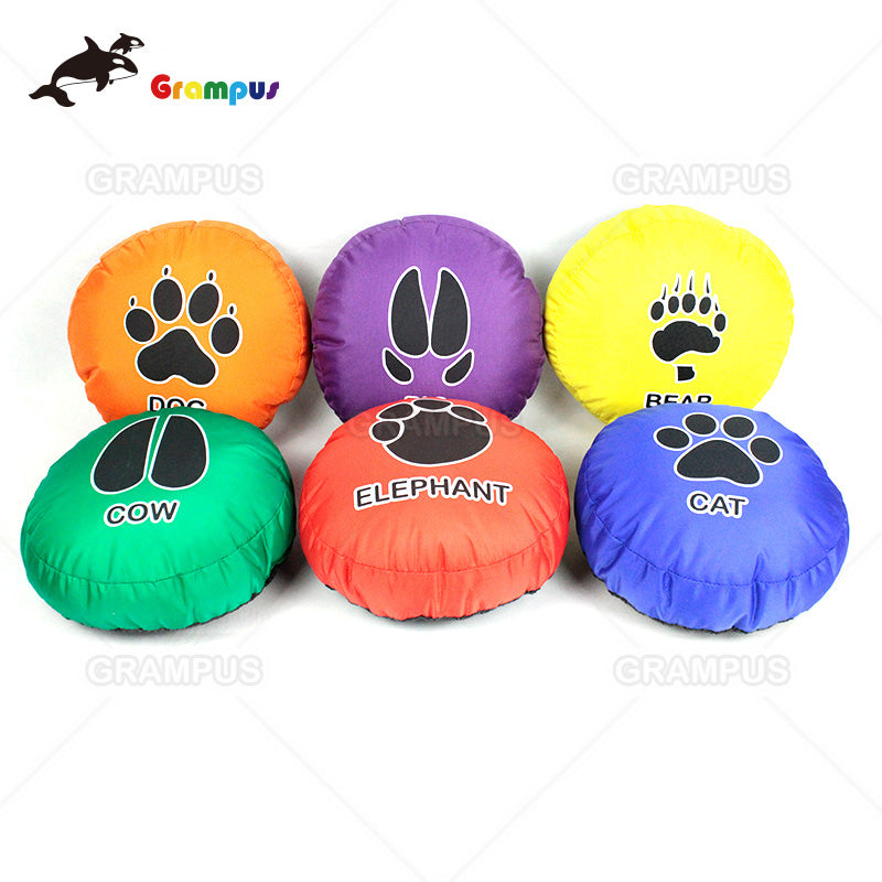 Grampus 動物腳印過河石 Animal Footprint Stepping Stones (Set of 12)