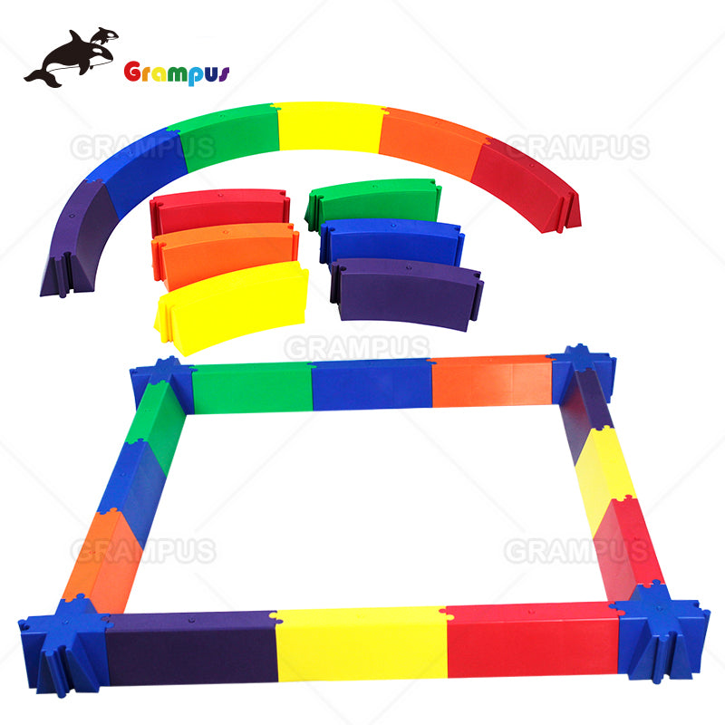 Grampus 方型圓形平衡木 Square & Circle Balance Beam Set (28 pcs)