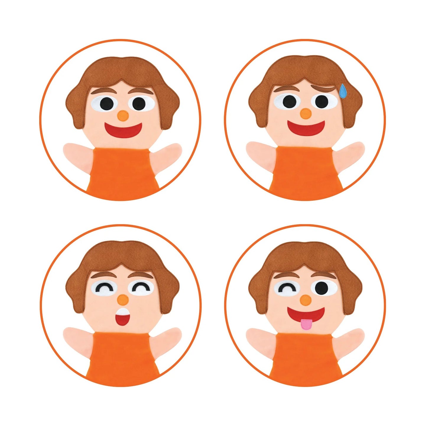 K's Kids 情緒辨識手偶 Look At Me!