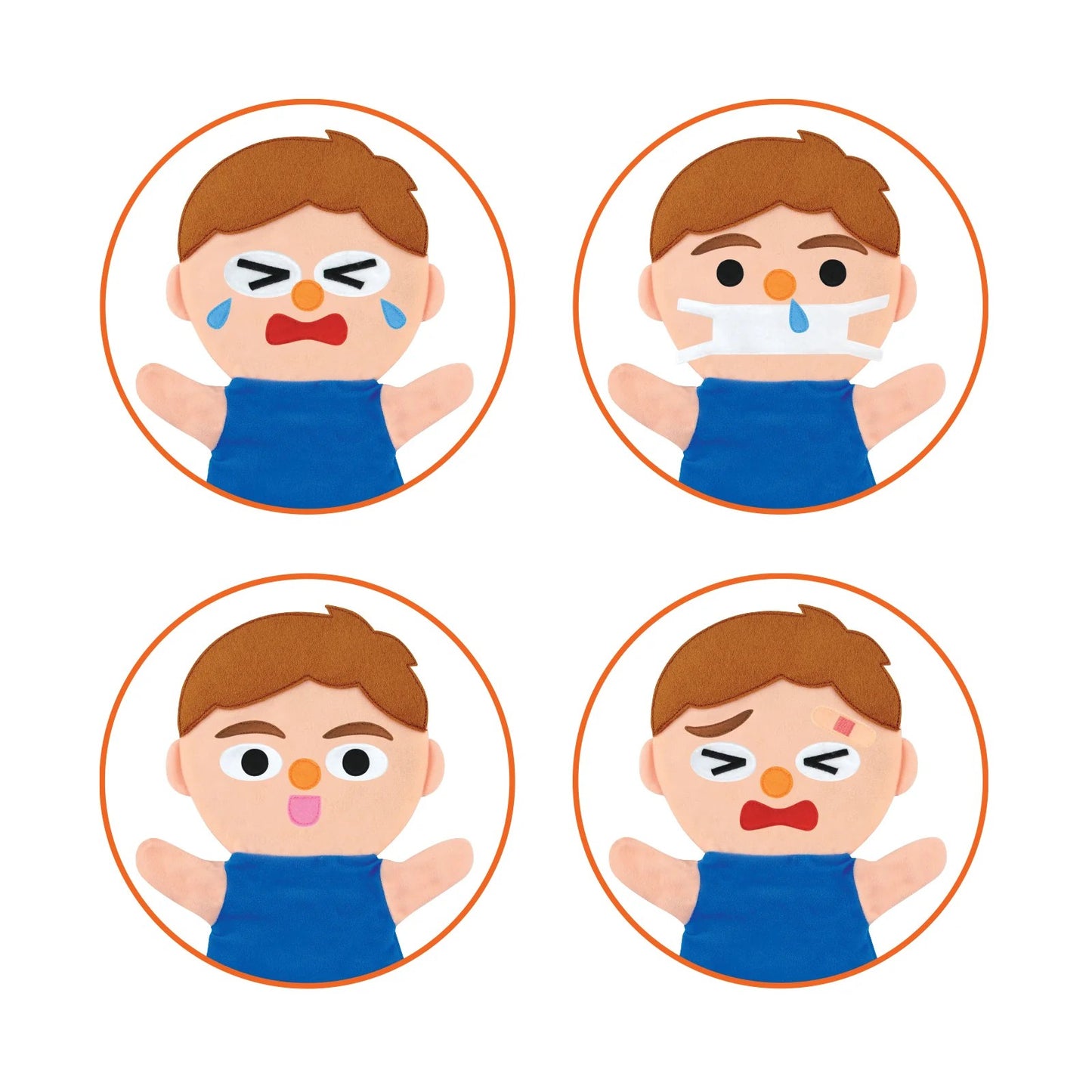 K's Kids 情緒辨識手偶 Look At Me!