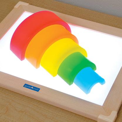 Guidecraft 探索彩虹拱門 Discovery Stackers - Arch Rainbow Color