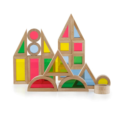 Guidecraft Jr. 彩虹積木 Jr. Rainbow Blocks