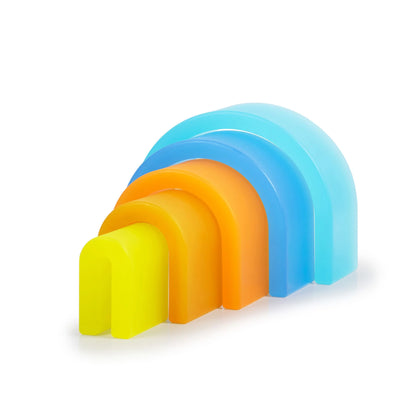 Guidecraft 探索高拱門自然漸層色系 Discovery Stackers - Tall Arch Natural Color