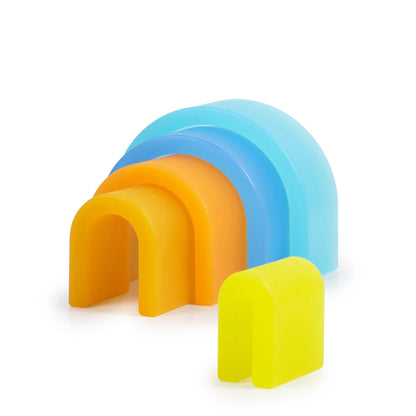 Guidecraft 探索高拱門自然漸層色系 Discovery Stackers - Tall Arch Natural Color