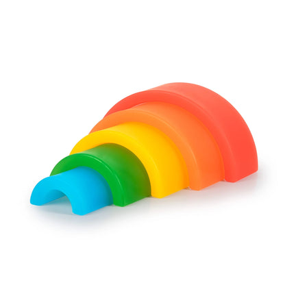 Guidecraft 探索彩虹拱門 Discovery Stackers - Arch Rainbow Color