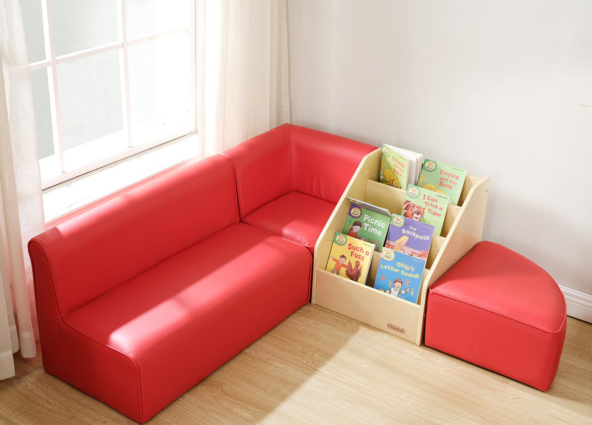 Masterkidz 組合式兒童沙發 (紅色) Modular Kids' Sofa System (Red)