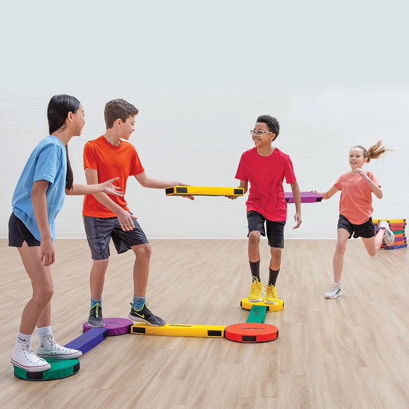Grampus 軟墊平衡橋組合（18件裝）高5cm Foam Balance Beam & Stepping Stone Set