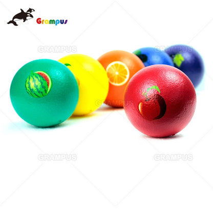 Grampus 水果泡棉軟球 六色六款水果（6 隻裝）Fruit Foam Balls Set of 6