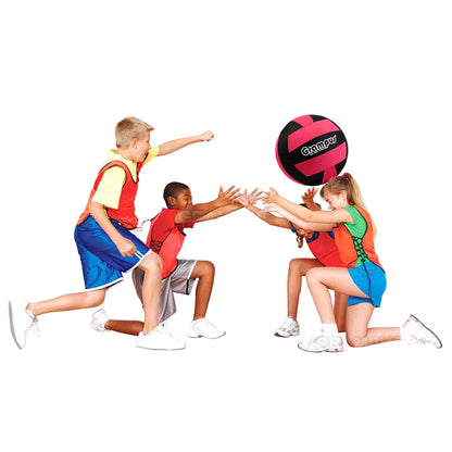 Grampus 大號布面軟排球（紅黑）Large Soft Fabric Volleyball (Red & Black)