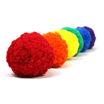 Grampus 繽紛彩虹毛線球（一套6隻）Rainbow Yarn Ball Set of 6