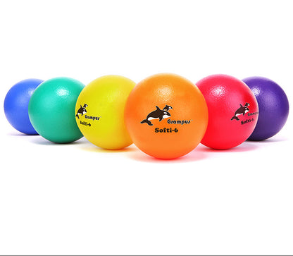 Grampus 6 吋加厚泡棉躲避球（6 隻裝）Coated Foam Dodgeballs Set of 6